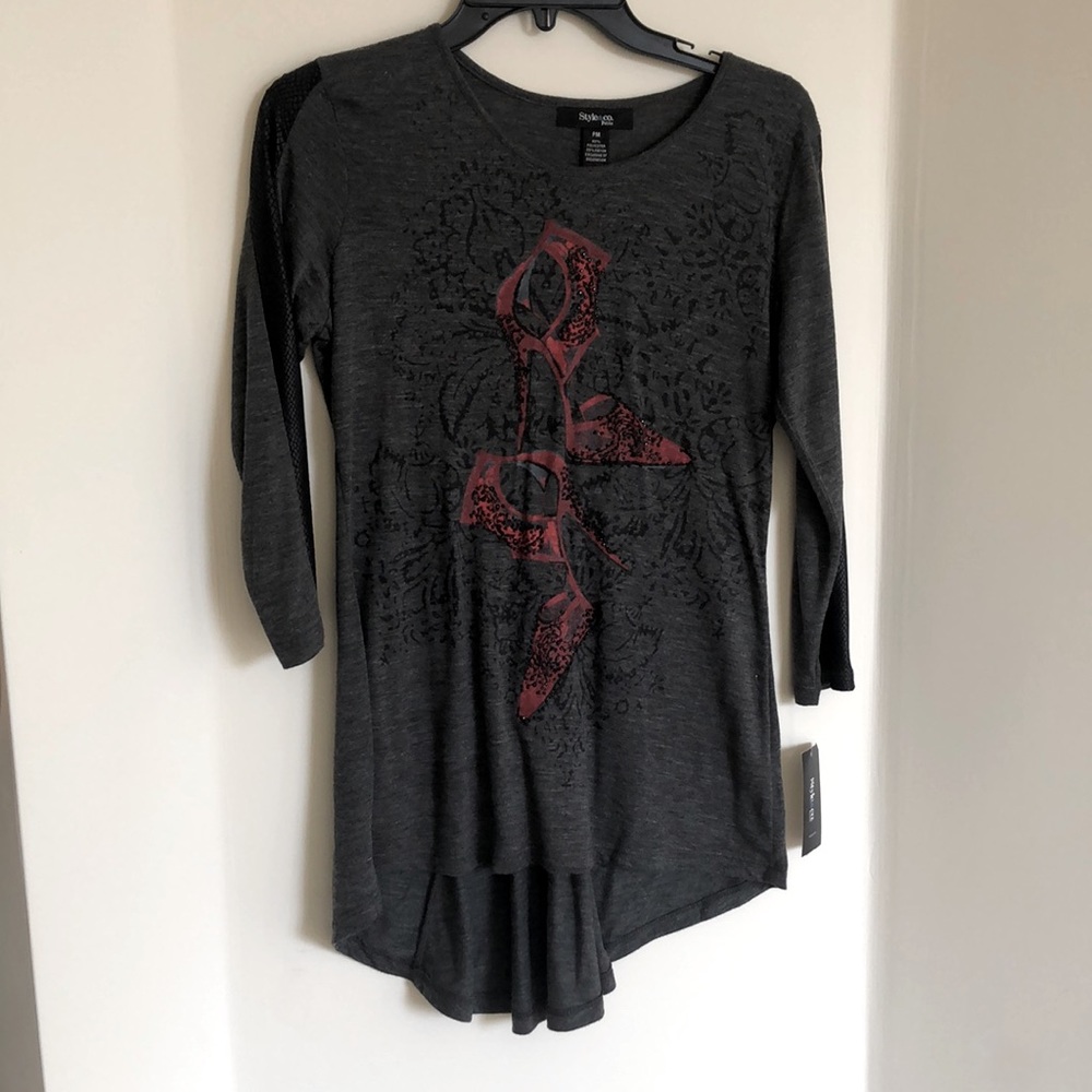 New Style & Co Ladies Long Sleeve Top